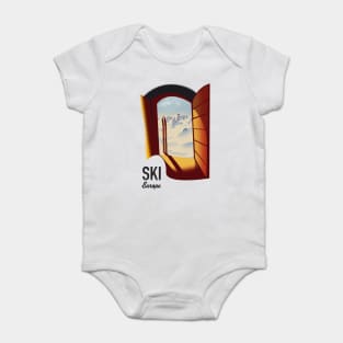 Ski Europe Baby Bodysuit